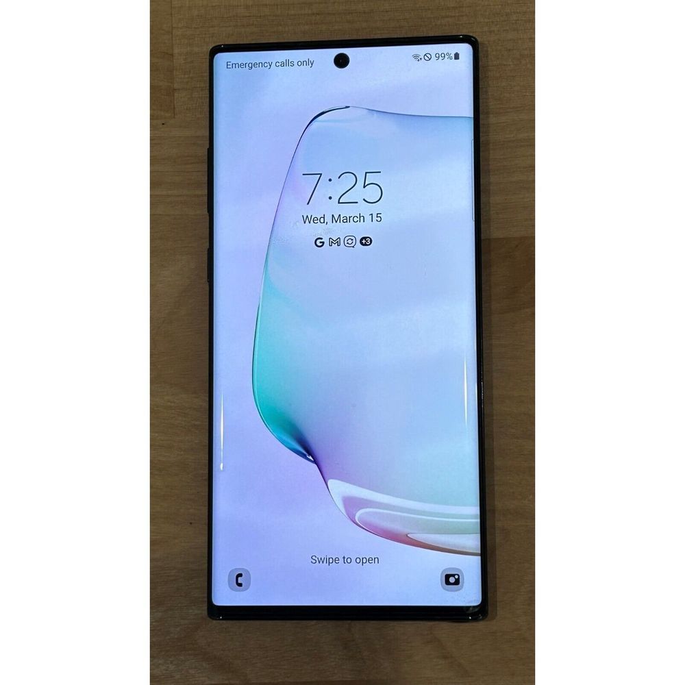 Samsung Galaxy Note10+ SM-N975U - 256GB - Aura Black (Unlocked) (Single SIM)...